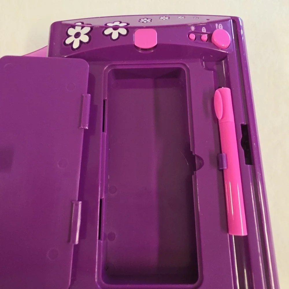Mattel Girl Tech Password Journal Pen And Notebook Pink Electronic Invisible Ink